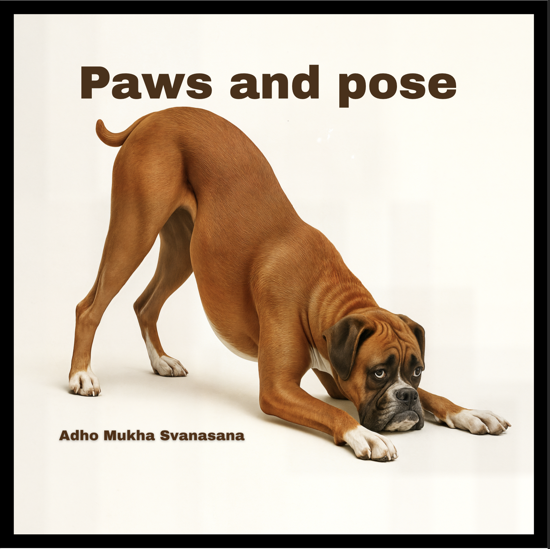 Paws and Pose – Boxer’s Downward Dog Dilemma